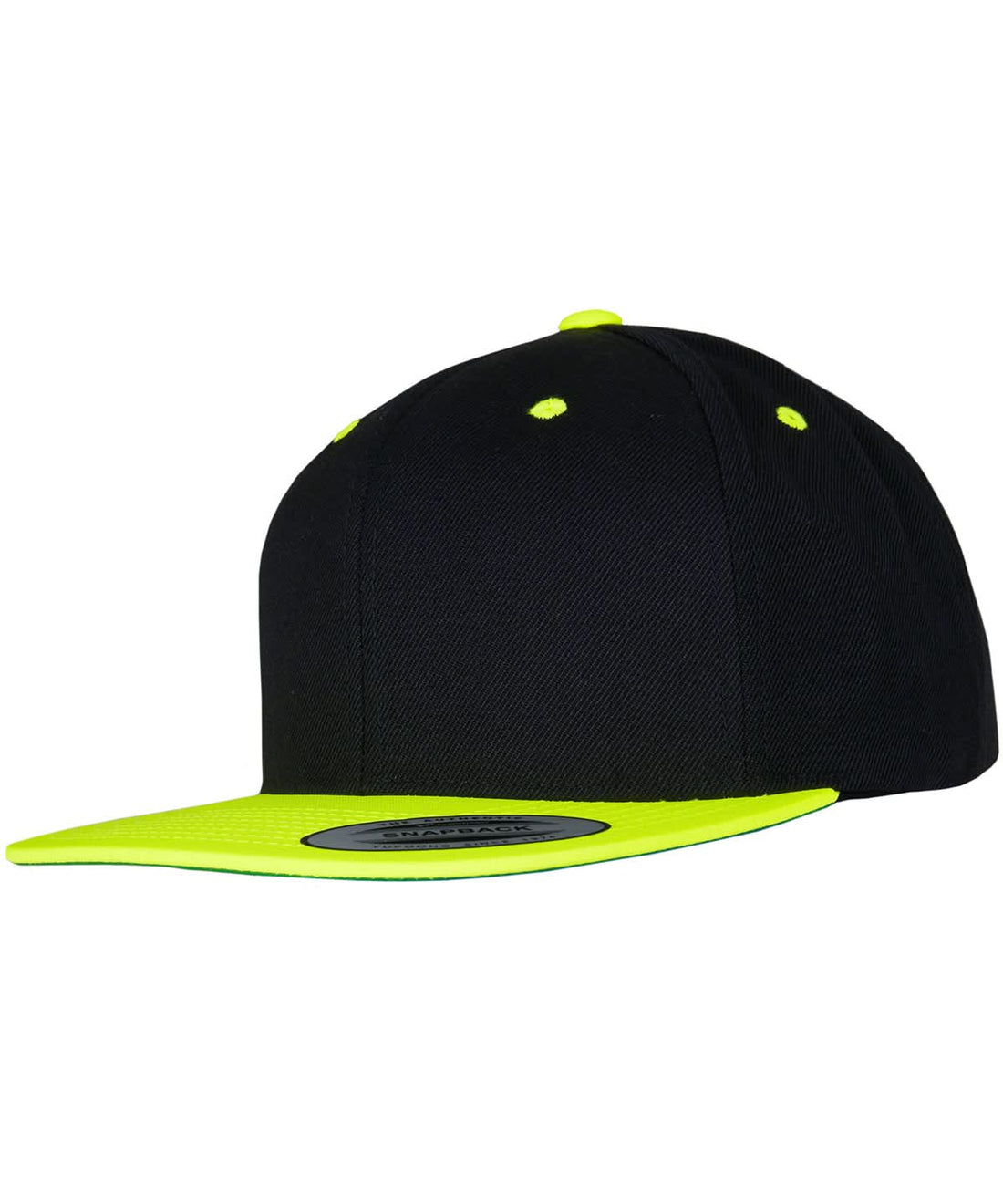 Flexfit By Yupoong The Classic Snapback 2 Tone 6089Mt YP002 - Back Neon Yellow One size - Customisable Caps
