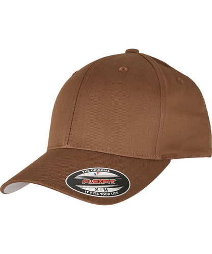 Flexfit By Yupoong Flexfit Fitted Baseball Cap 6277 YP004 - Coyote Brown - Customisable Caps