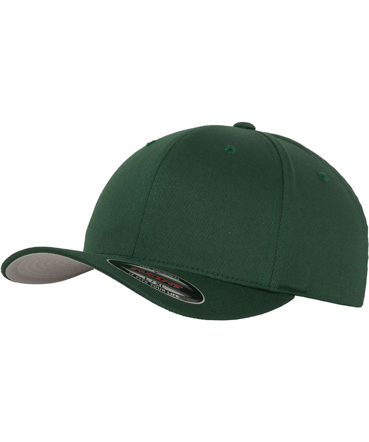 Flexfit By Yupoong Flexfit Fitted Baseball Cap 6277 YP004 - Spruce - Customisable Caps