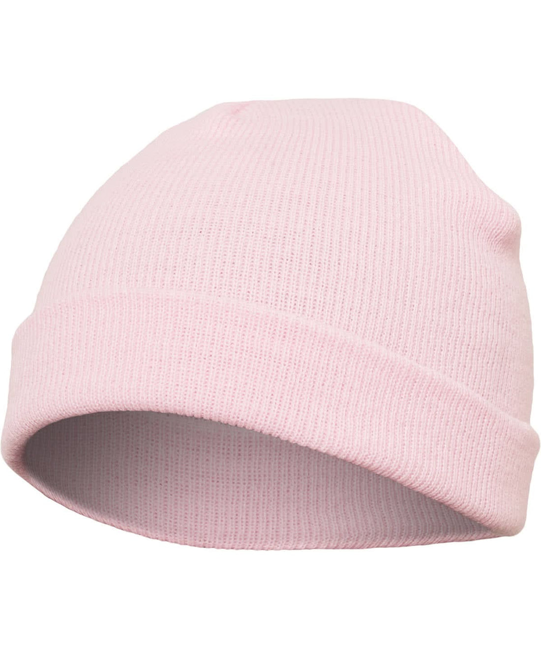 Flexfit By Yupoong Heavyweight Beanie 1500Kc YP013 - Baby Pink One size - Customisable Beanies