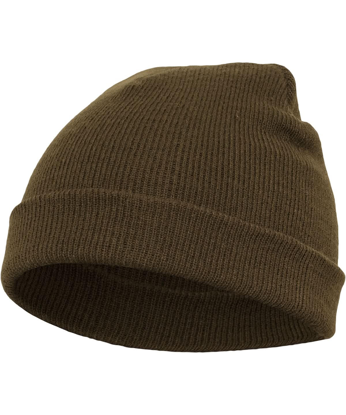 Flexfit By Yupoong Heavyweight Beanie 1500Kc YP013 - olive One size - Customisable Beanies