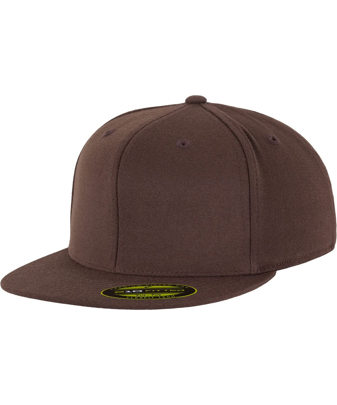 Flexfit By Yupoong Premium 210 Fitted Cap 6210 YP017 - Brown - Customisable Caps