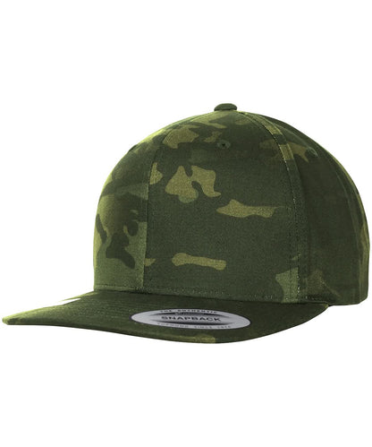 Flexfit By Yupoong Classic Snapback Multicam 6089Mc YP083 - Tropic One size - Customisable Caps
