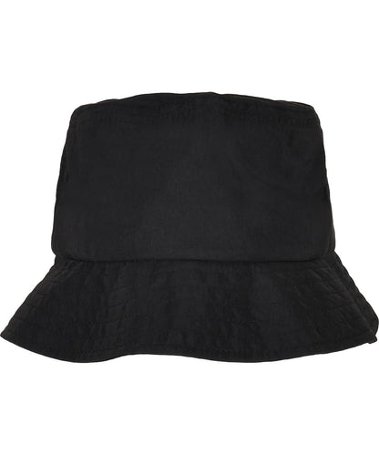 Flexfit By Yupoong Water Repellent Bucket Hat 5003Wr YP139 - Black One size - Customisable Hats