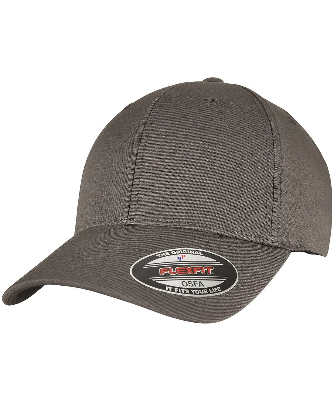 Flexfit By Yupoong Alpha Shape Flexfit 6277As YP146 - Dark Grey - Customisable Caps