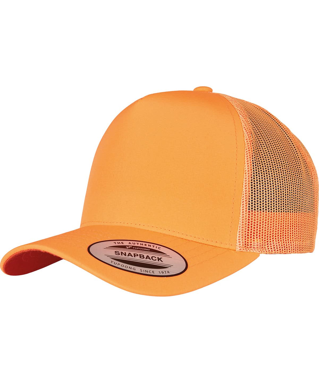 Flexfit By Yupoong Neon Retro Trucker 6506Nt YP163 - Neon Orange One size - Customisable Caps