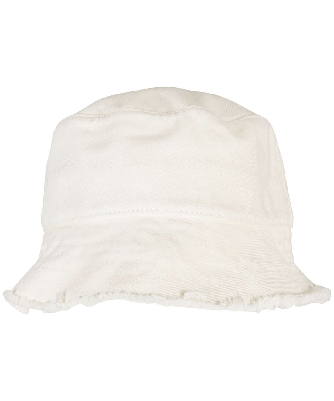 Flexfit By Yupoong Open Edge Bucket Hat YP165 - Off White One size - Customisable Hats