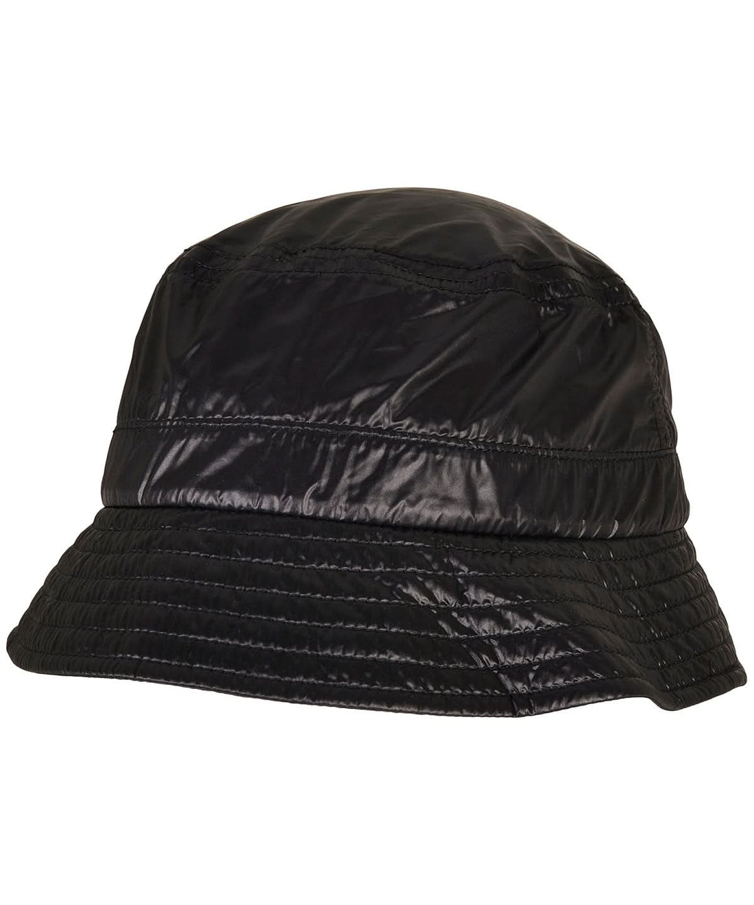 Flexfit By Yupoong Light Nylon Bucket Hat YP168 - Black One size - Customisable Hats