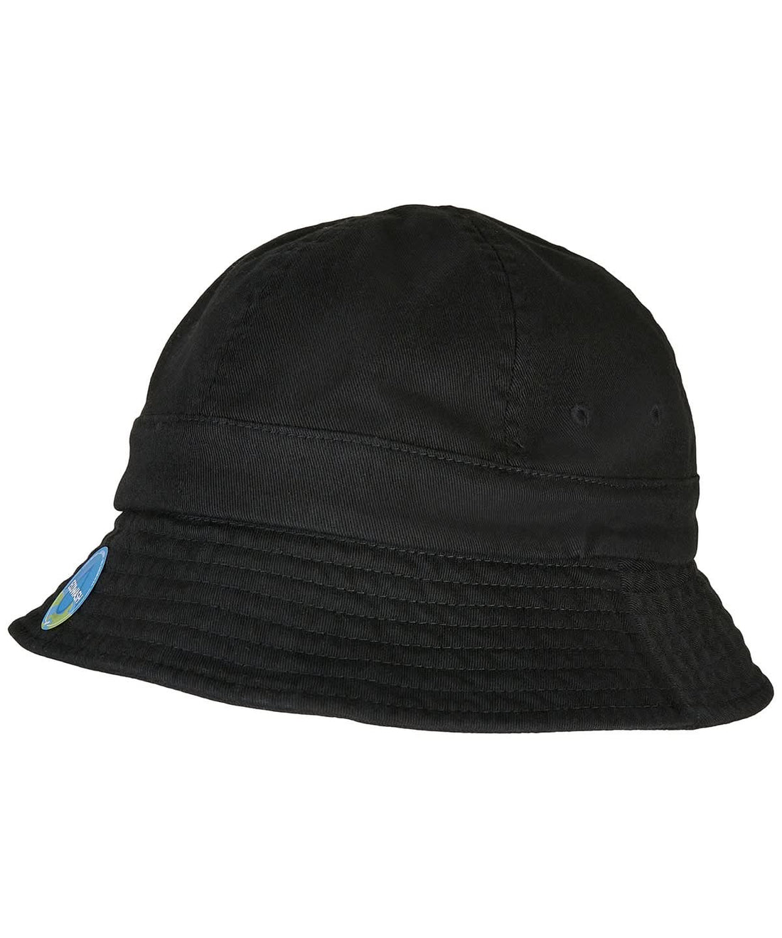 Flexfit By Yupoong Eco Washing Flexfit No Top Tennis Hat YP173 - Black One size - Customisable Hats