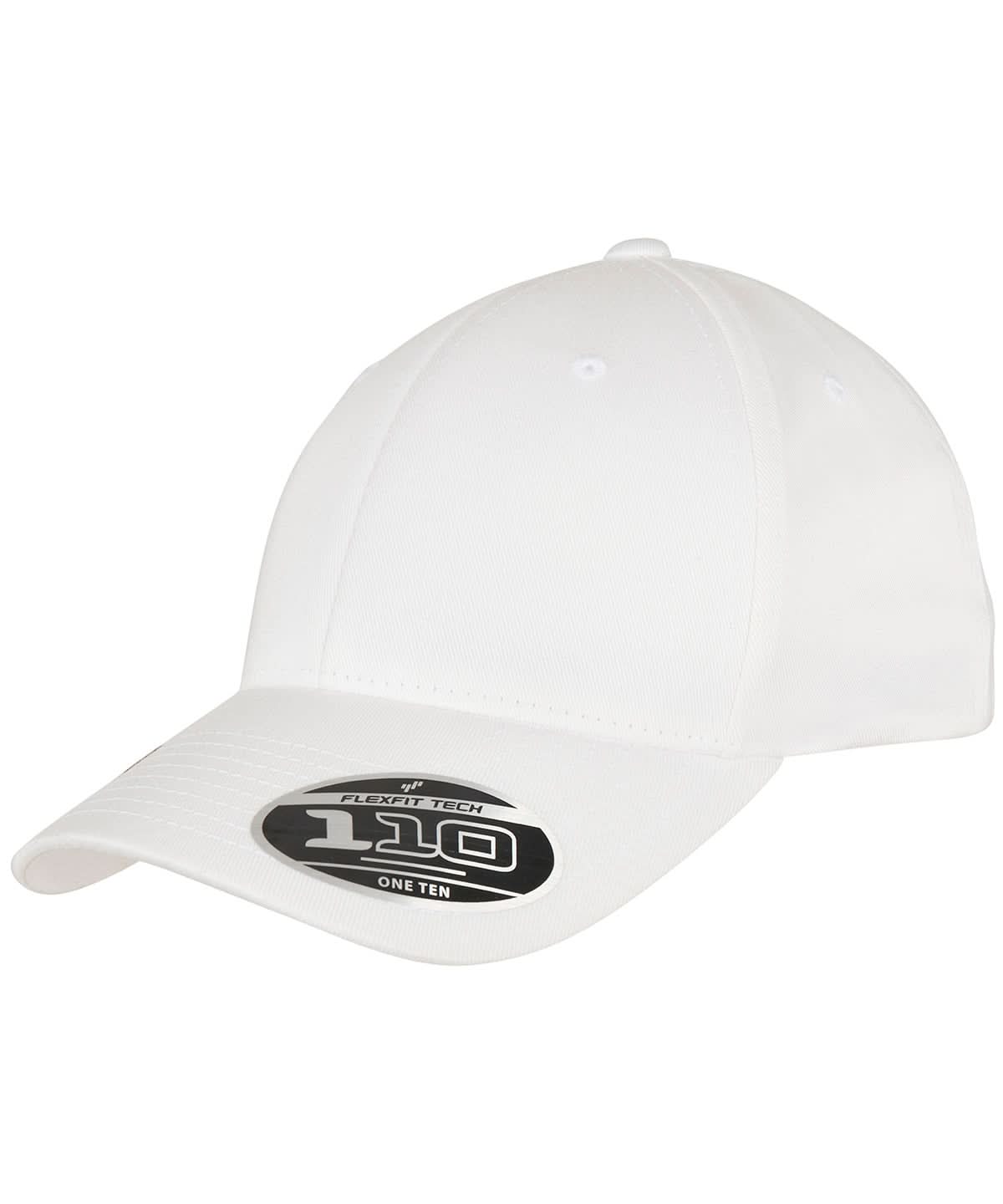 Flexfit By Yupoong Flexfit 110 Organic Cap YP176 - White One size - Customisable Caps
