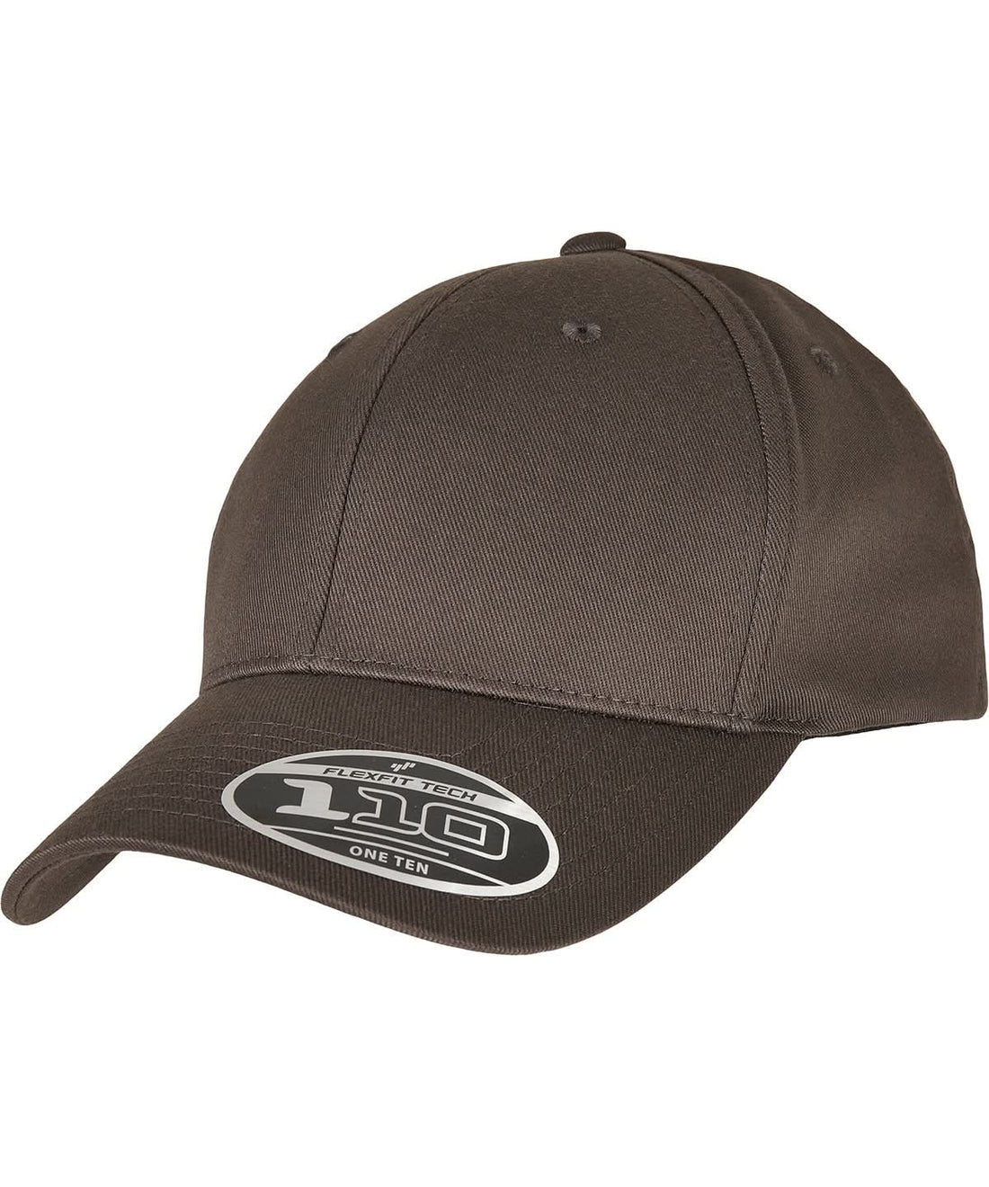 Flexfit By Yupoong Flexfit 110 Curved Visor Snapback YP177 - Dark Grey One Size - Customisable Caps