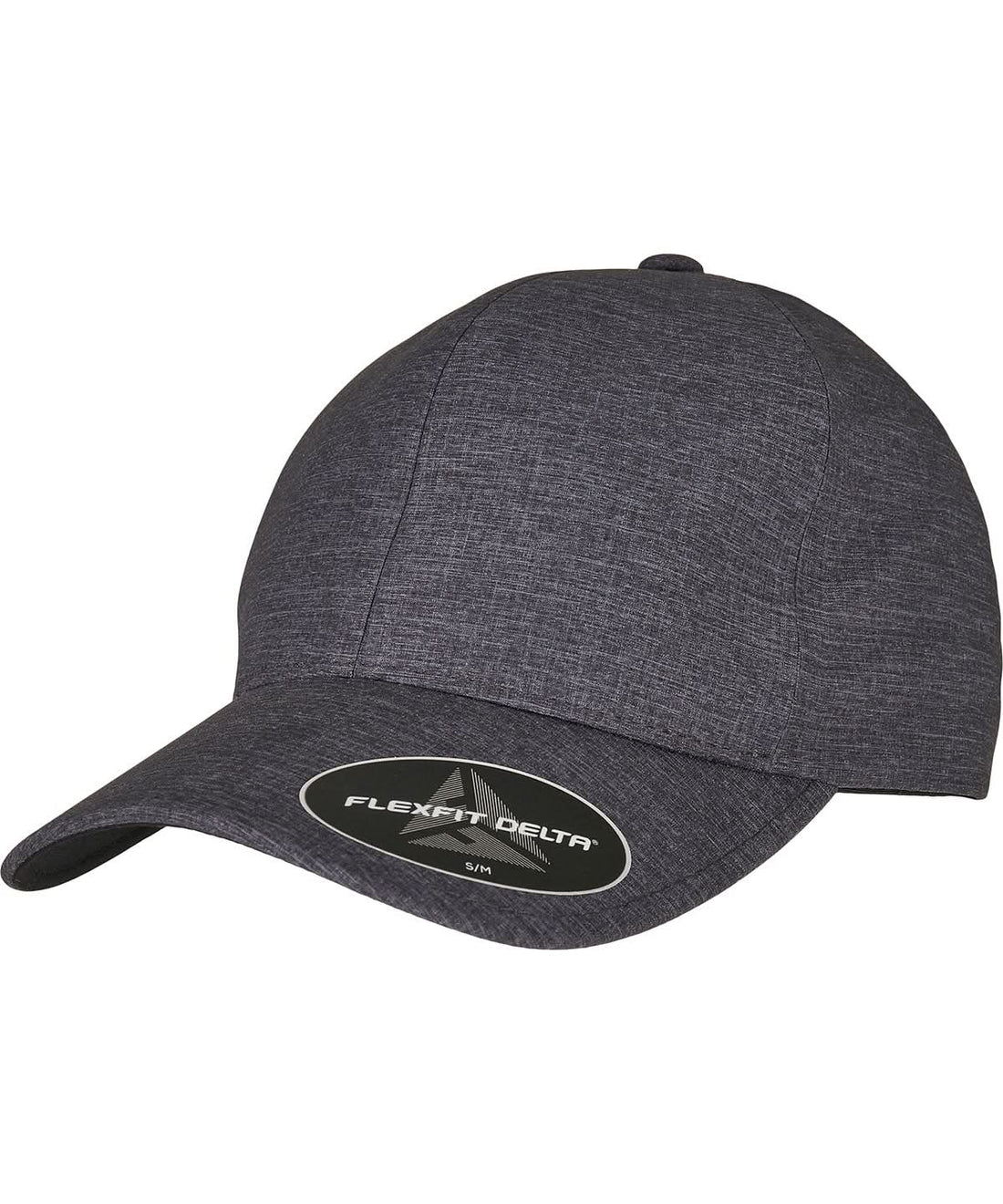 Flexfit By Yupoong Flexfit Delta Carbon Cap YP178 - Melange Charcoal - Customisable Caps