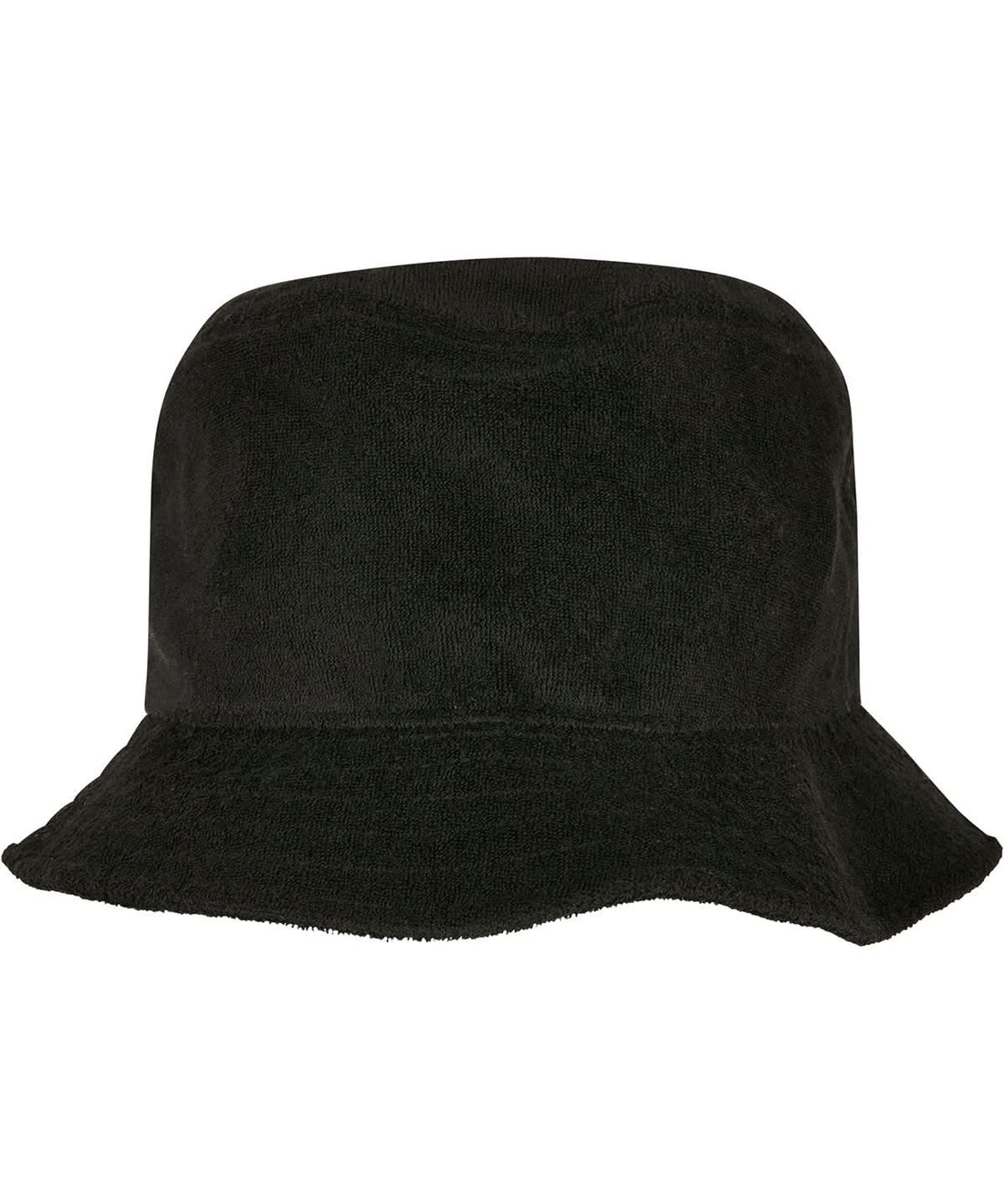 Flexfit By Yupoong Frottee Bucket Hat 5003Fb YP199 - Black One size - Customisable Hats