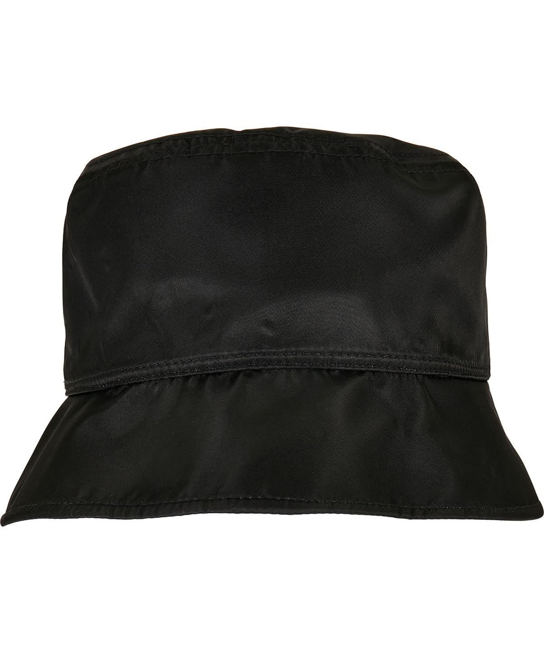 Flexfit By Yupoong Nylon Sherpa Bucket Hat 5003Nh YP202 - Black Off White One size - Customisable Hats