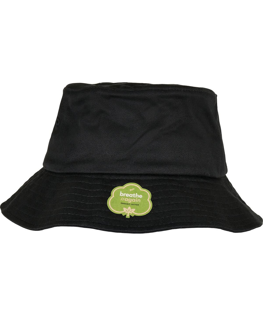 Flexfit By Yupoong Organic Cotton Bucket Hat 5003Oc YP203 - Black One size - Customisable Hats