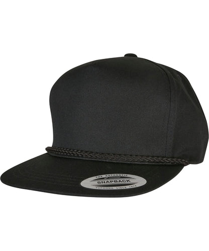 Flexfit By Yupoong Yp Classics Classic Poplin Golf Cap 6002 YP207 - Black One size - Customisable Caps