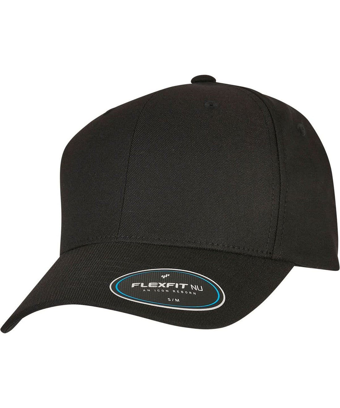 Flexfit By Yupoong Flexfit Nu Cap 6100Nu YP217 - Black - Customisable Caps