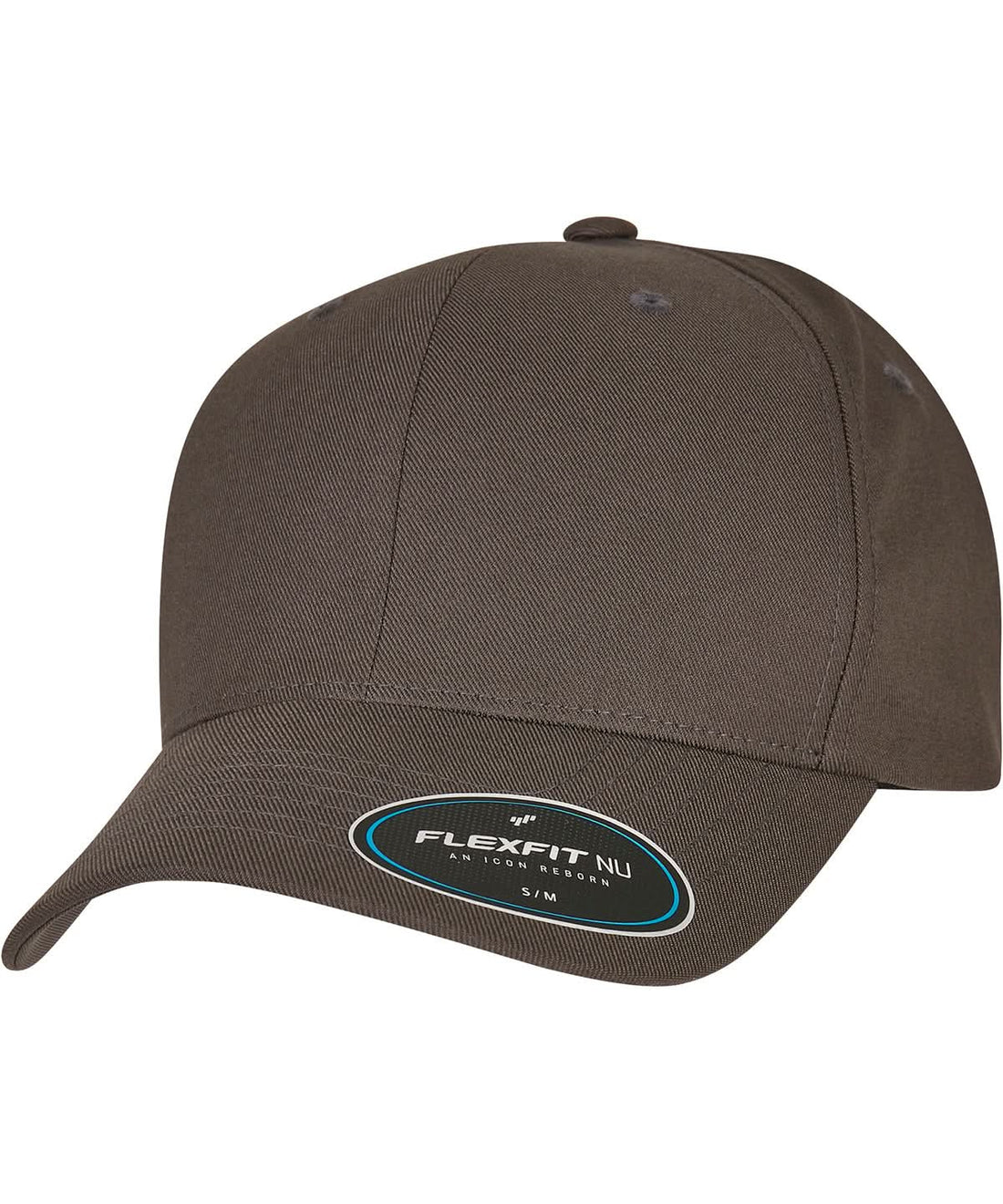 Flexfit By Yupoong Flexfit Nu Cap 6100Nu YP217 - Dark Grey - Customisable Caps