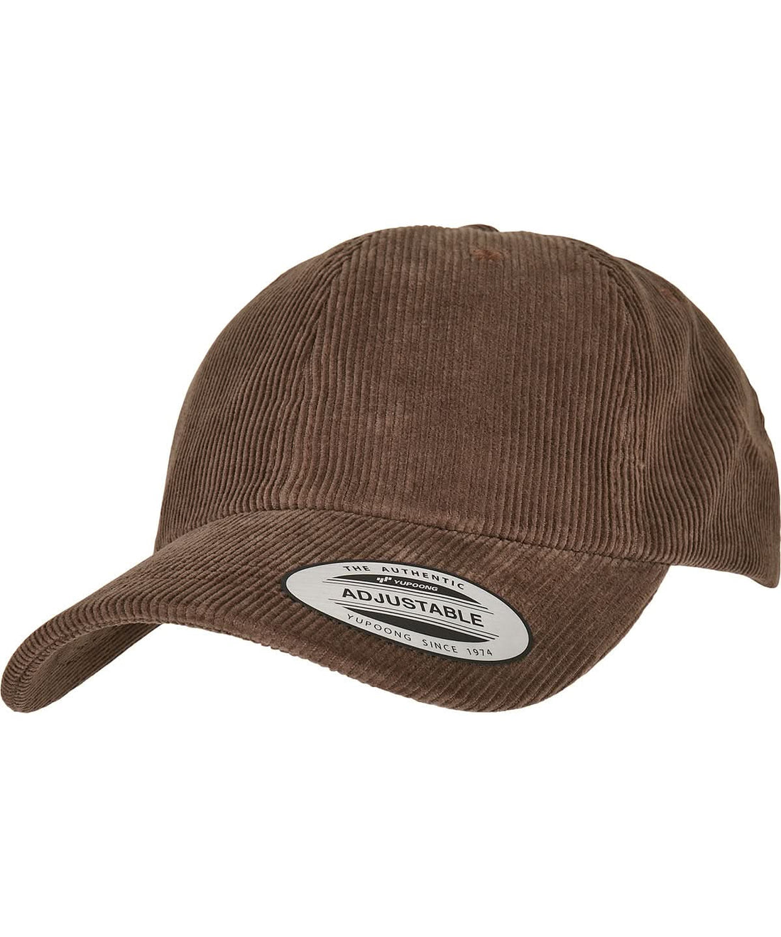 Flexfit By Yupoong Low Profile Corduroy Dad Cap 6245Cd YP219 - Toffee One size - Customisable Caps