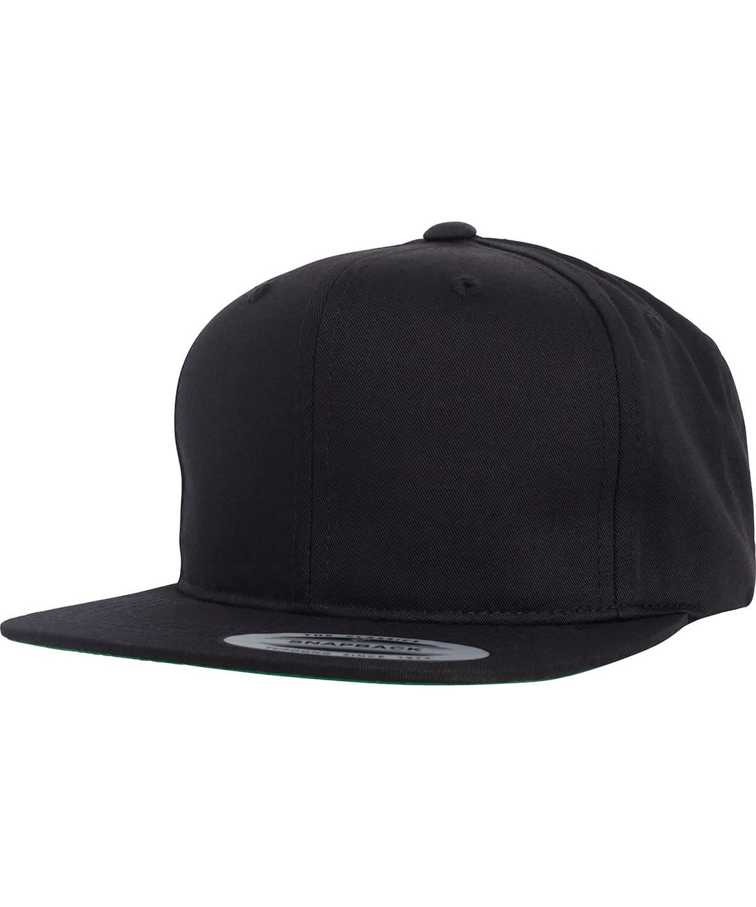 Flexfit By Yupoong Pro Style Twill Snapback Youth Cap 6308 YP225 - Black One size - Customisable Caps