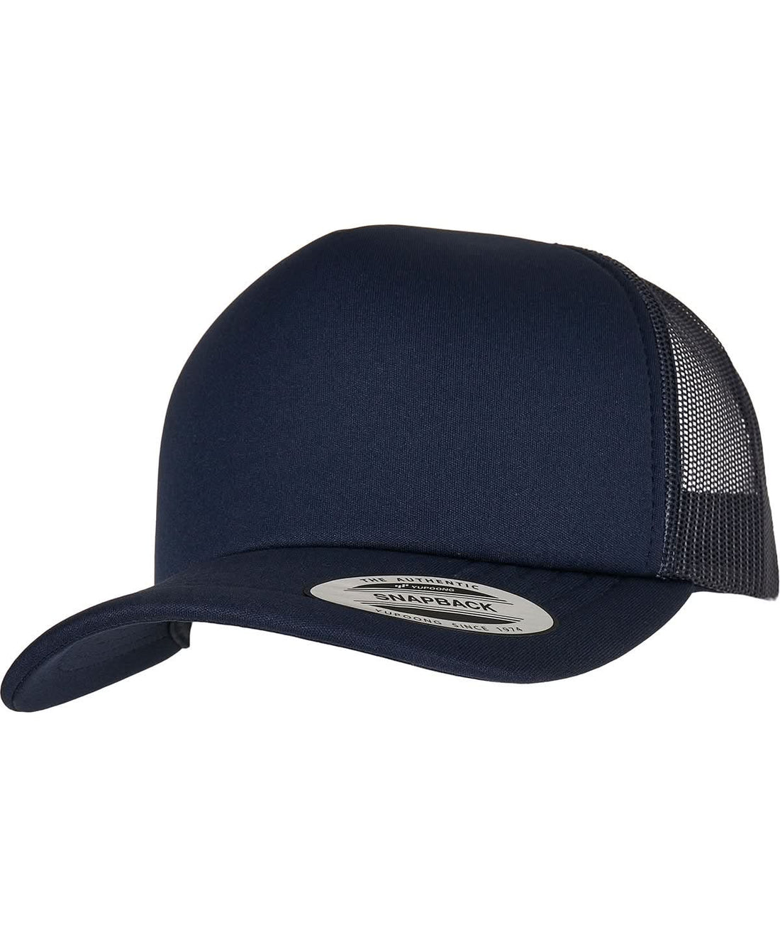 Flexfit By Yupoong Yp Classics Classic Curved Visor Foam Trucker Cap 6320 YP226 - Navy One size - Customisable Caps