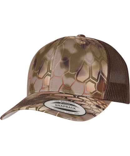 Flexfit By Yupoong Yp Classics Kryptek Retro Trucker Cap 6606Kr YP234 - Highlander One size - Customisable Caps
