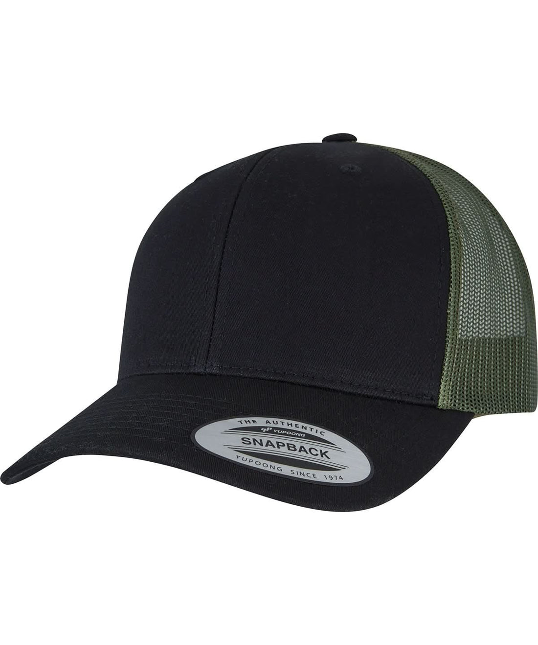 Flexfit By Yupoong Retro Trucker 2 Tone 6606T YP237 - Black Loden One size - Customisable Caps