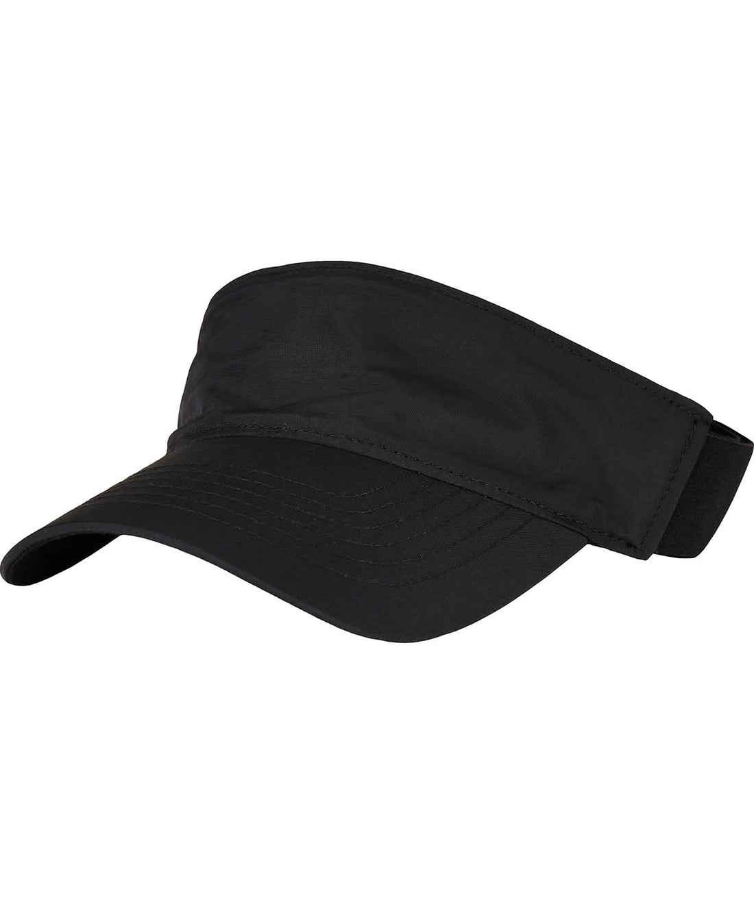 Flexfit By Yupoong Performance Visor Cap 8888Pv YP247 - Black One size - Customisable Caps