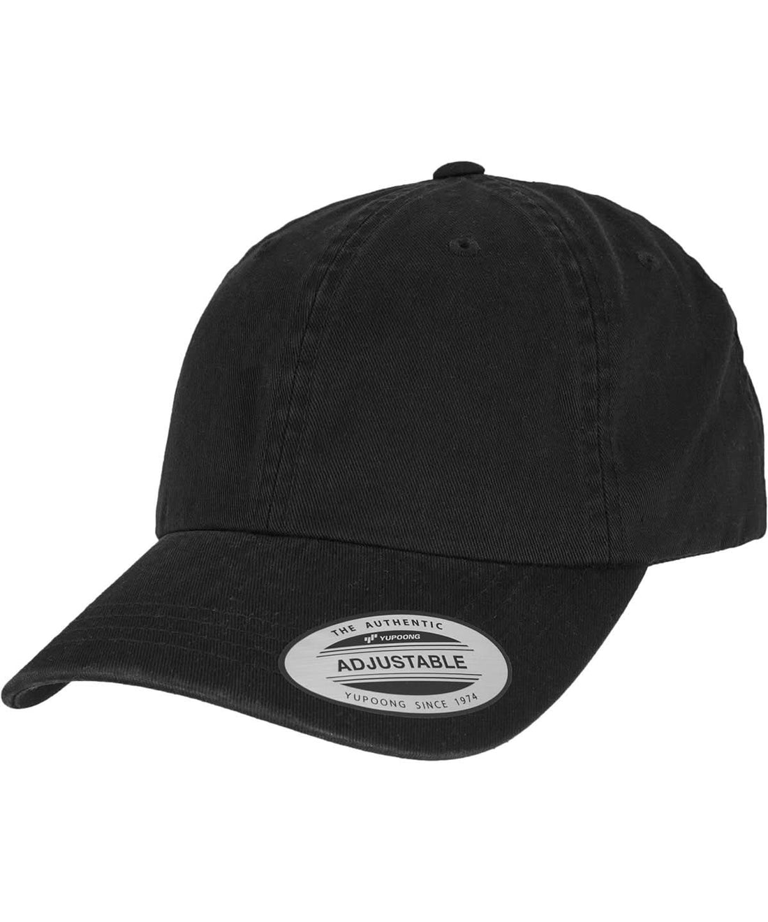 Flexfit By Yupoong Flexfit Low Profile Garment Washed 6245Gw YP250 - Black One size - Customisable Caps