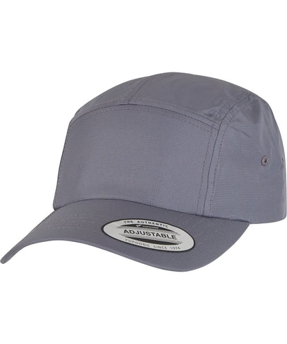 Flexfit By Yupoong Flexfit Jockey Elastic Cap 9300 YP254 - Grey One size - Customisable Caps