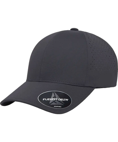 Flexfit By Yupoong Flexfit Delta Snapback 180Ap YP256 - Dark Grey One size - Customisable Caps