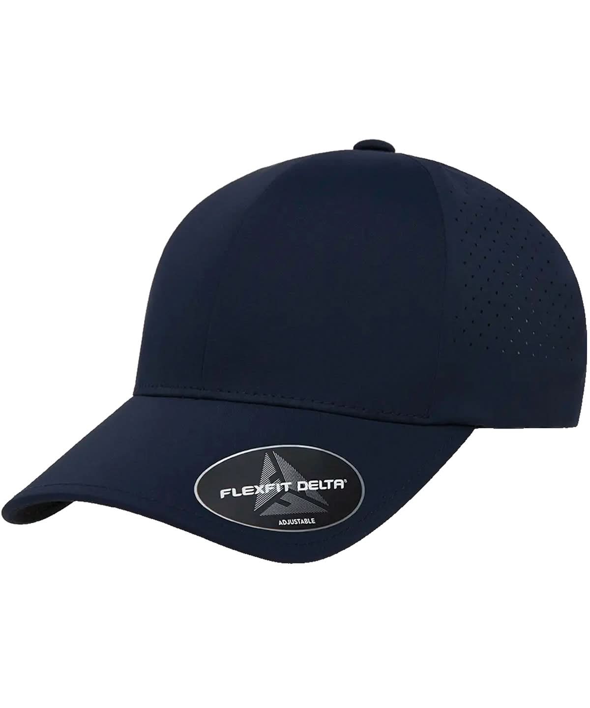 Flexfit By Yupoong Flexfit Delta Snapback 180Ap YP256 - Navy One size - Customisable Caps