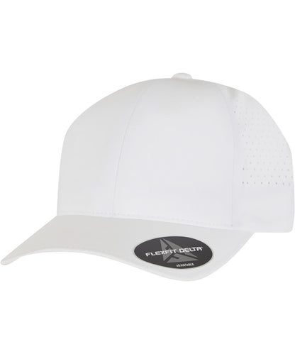 Flexfit By Yupoong Flexfit Delta Snapback 180Ap YP256 - White One size - Customisable Caps