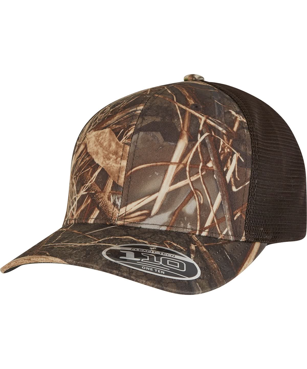 Flexfit By Yupoong Flexfit 110 Mesh Realtree Camo Cap 110Mrc YP258 - Brown One size - Customisable Caps