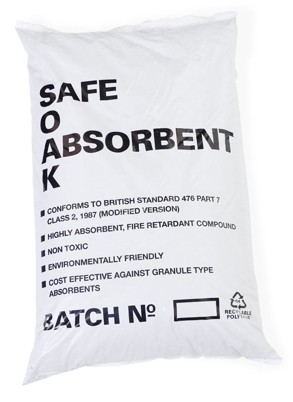 Beeswift Loose Fibre Spill Absorbant Ltr - White 30L - Customisable Granules