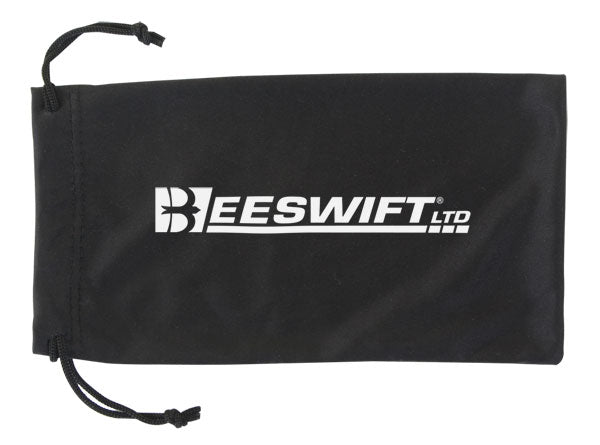 Beeswift Microfibre Safety Glasses Pouch - Black 390X384MM - Customisable Miscellaneous