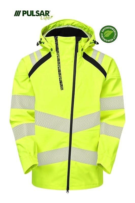 Pulsar LIFE GRS Ladies Shell Jacket LFE959 - Yellow - Customisable Jackets