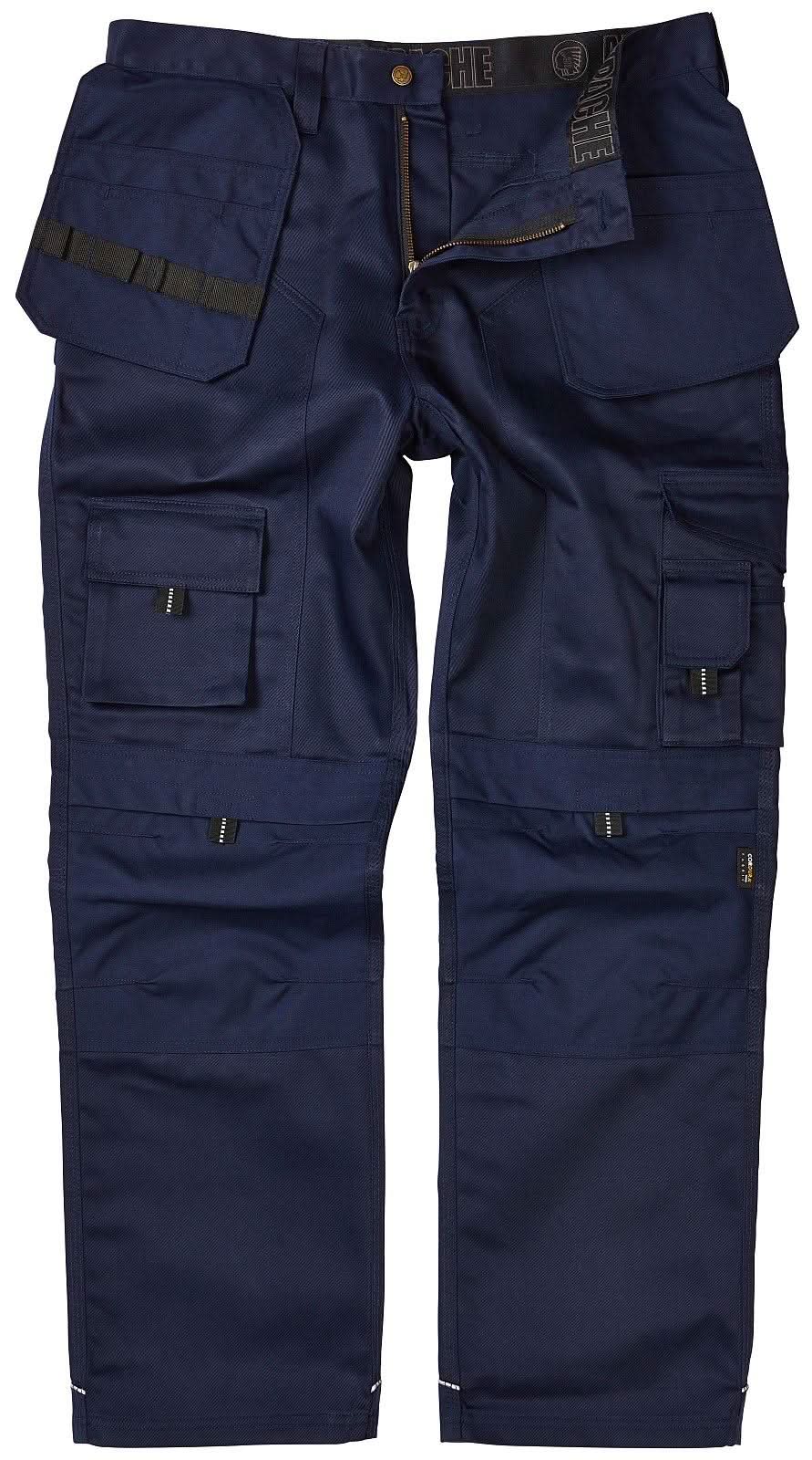 Apache Workwear Navy Knee Pad Holster Trousers Apache - Navy - Customisable Trousers
