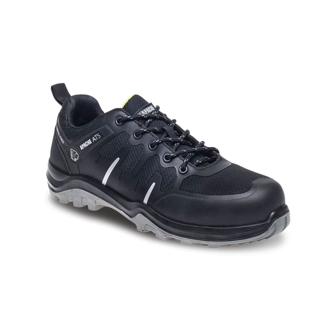 Apache Workwear ATS Orion Safety Trainers Apache - Black Grey - Customisable Safety Trainers