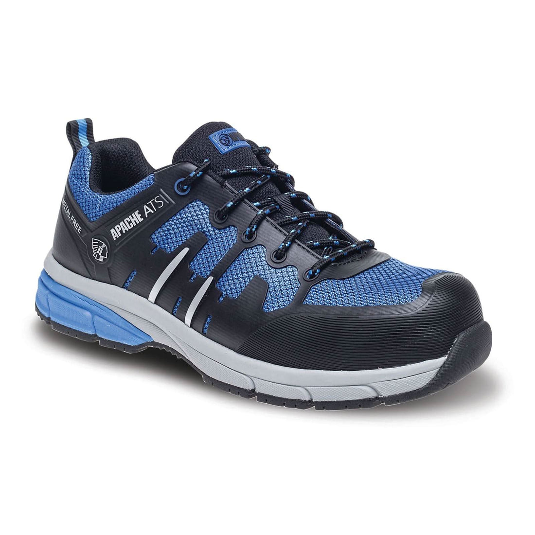 Apache Workwear ATS Oulton Safety Trainers Apache - Black Blue - Customisable Safety Trainers