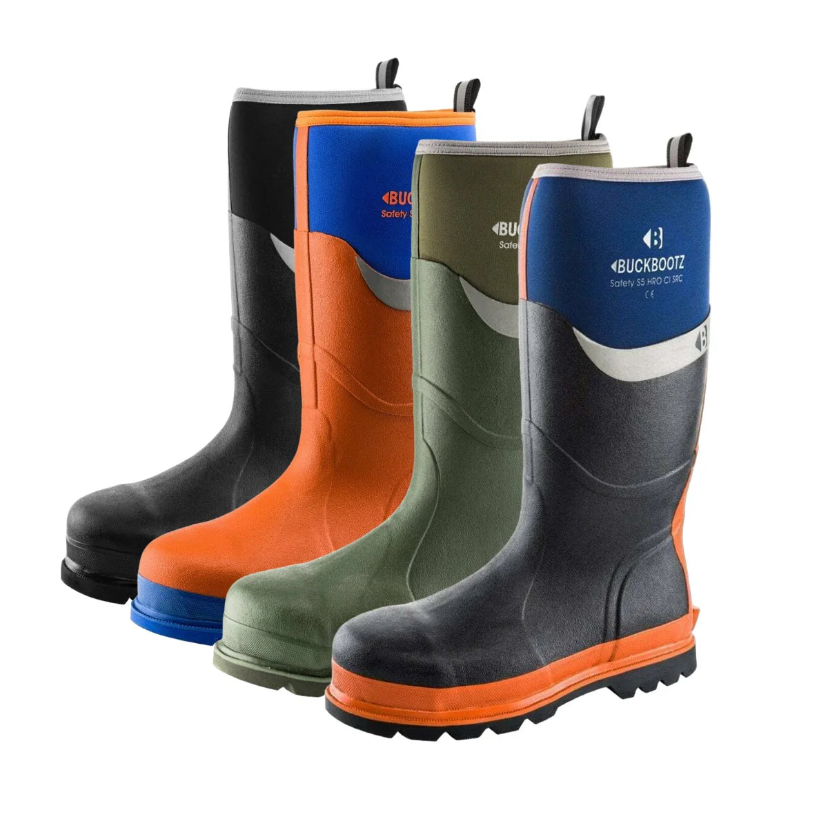 BuckBootz Insulated Safety Wellington Boots - BBZ6000 - - Customisable Wellingtons