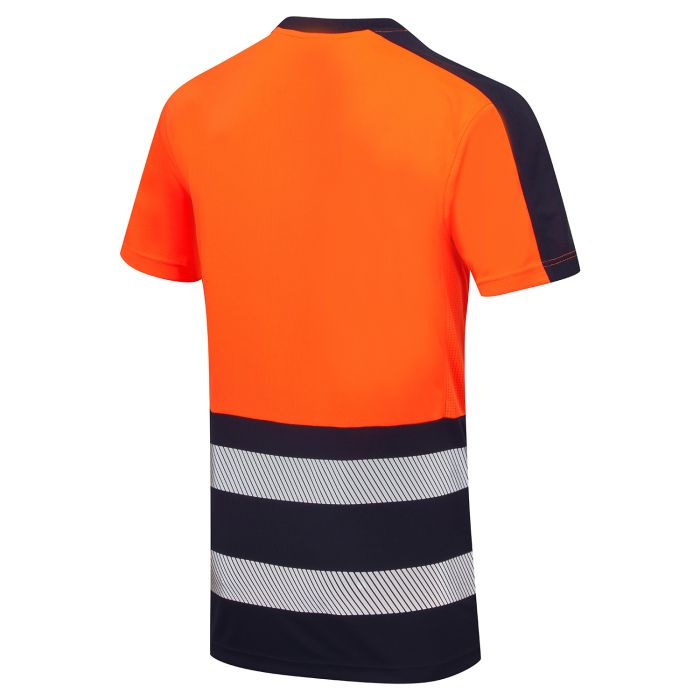 Essentials Hi Vis Eco CoolAir Orange T-Shirt - ESS10 - - Customisable T-Shirt