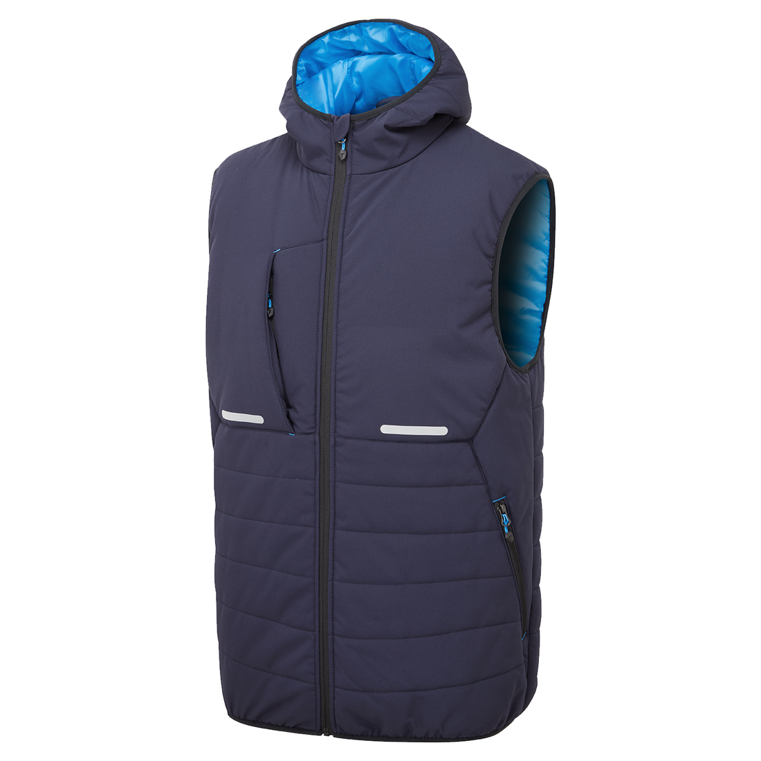 Supertouch Eco Thermal Navy Padded Bodywarmer - W019 - Navy - Customisable Bodywarmer