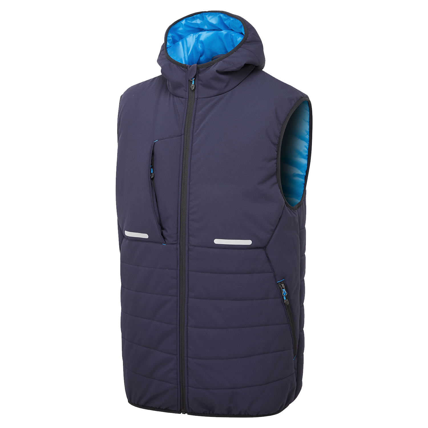 Supertouch Eco Thermal Navy Padded Bodywarmer - W019 - Navy - Customisable Bodywarmer