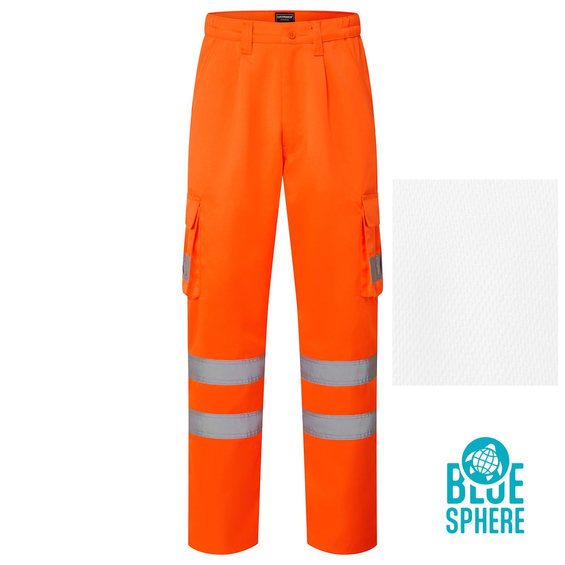 Supertouch Eco HV Trouser - EHV12 - Orange - Customisable TROUSERS