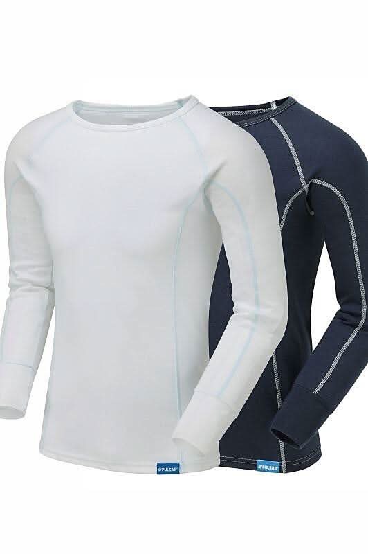 Pulsar Blizzard 15 Thermal Top BZ1501 - White - Customisable Tops