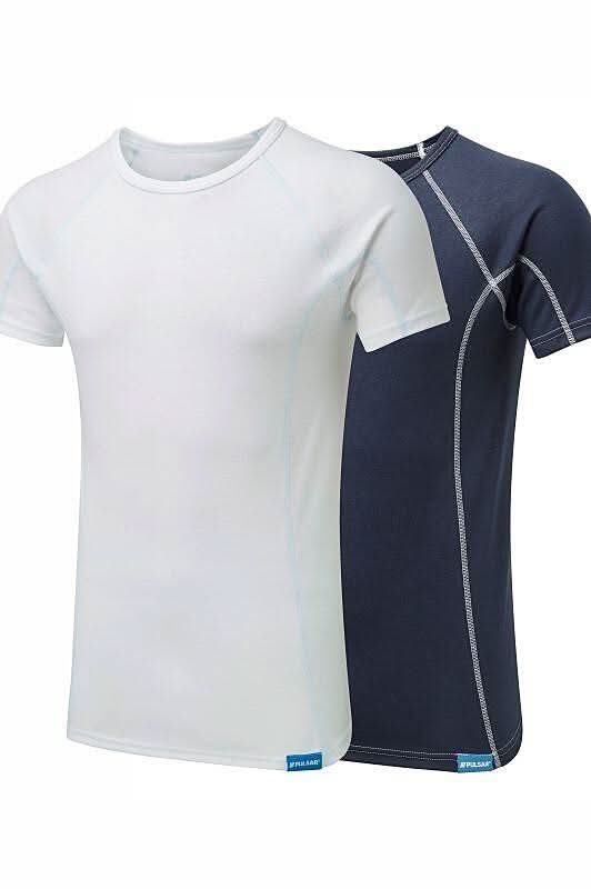 Pulsar Blizzard 15 Thermal T Shirt BZ1502 - White - Customisable T-Shirts