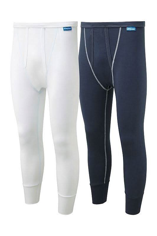 Pulsar Blizzard 15 Thermal Long Pants BZ1503 - White - Customisable Leggings