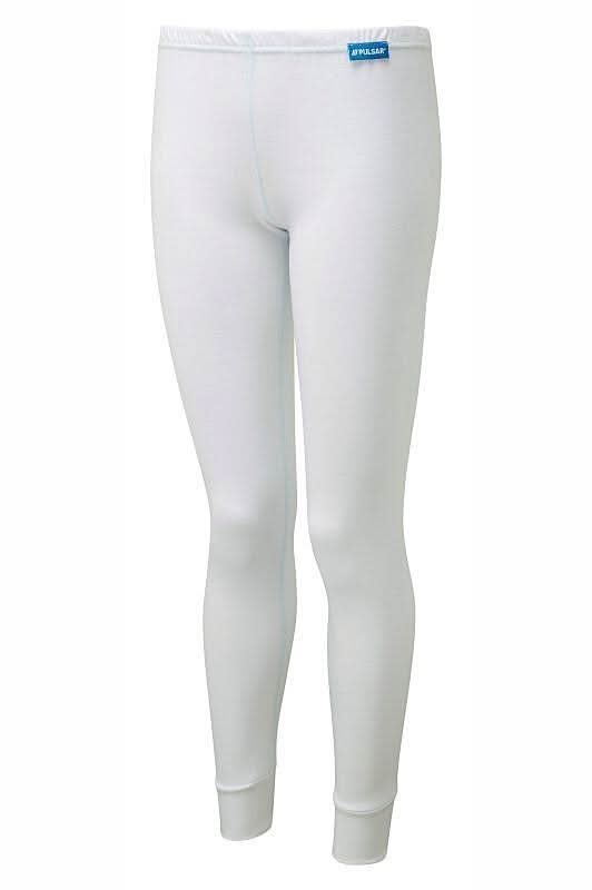 Pulsar Blizzard 15 Ladies Thermal Long Pants BZ1552 - White - Customisable Leggings