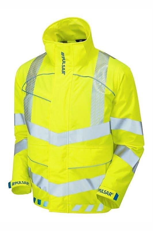 Pulsar Evolution Hi Vis Yellow Bomber Jacket EVO103 - Yellow - Customisable Jackets